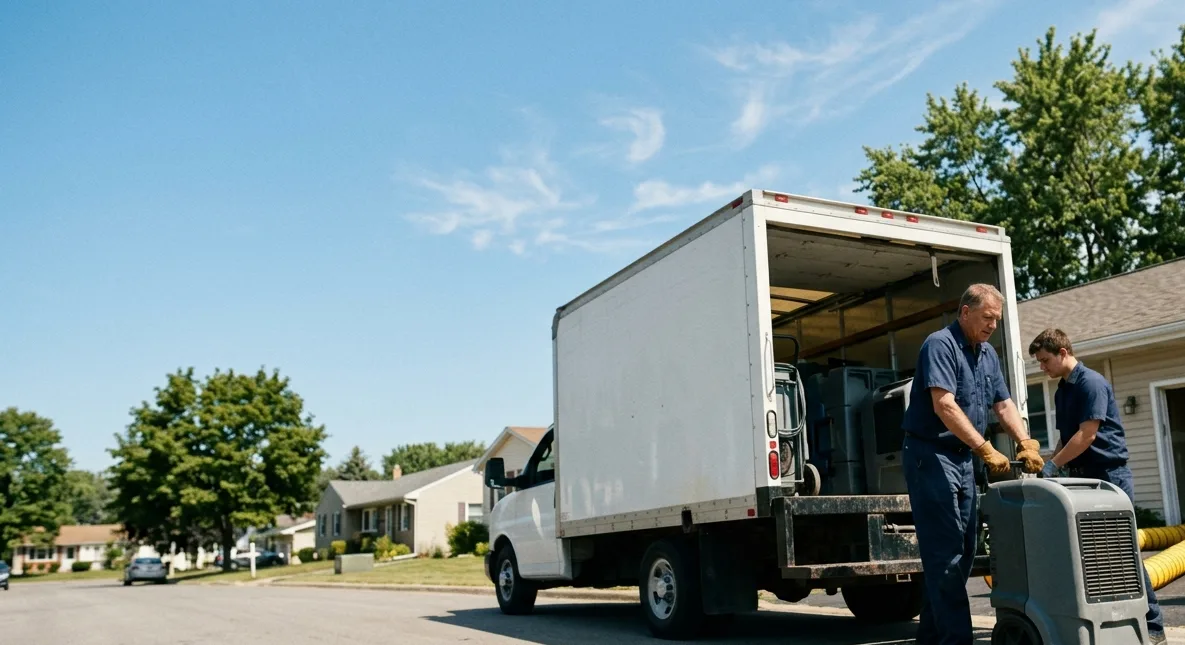 Water Damage Cleanup in Burbank, IL near me